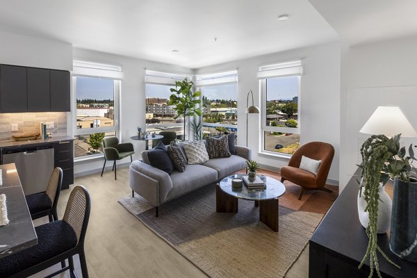 living room at Broadstone Riva Apartments 