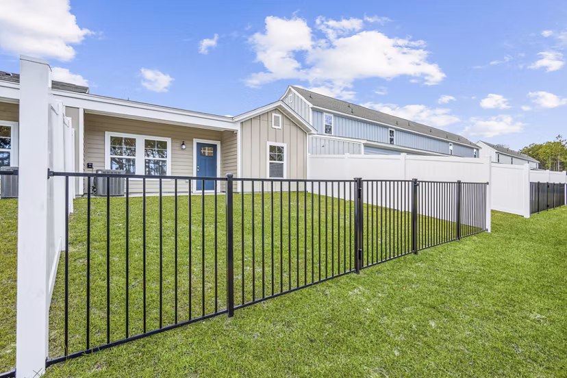 backyard/patio at Villas at Carolina Forest Apartments