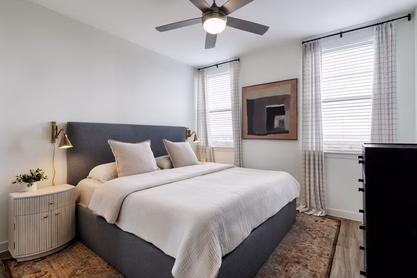 bedroom at Cadena at the Falls Apartments