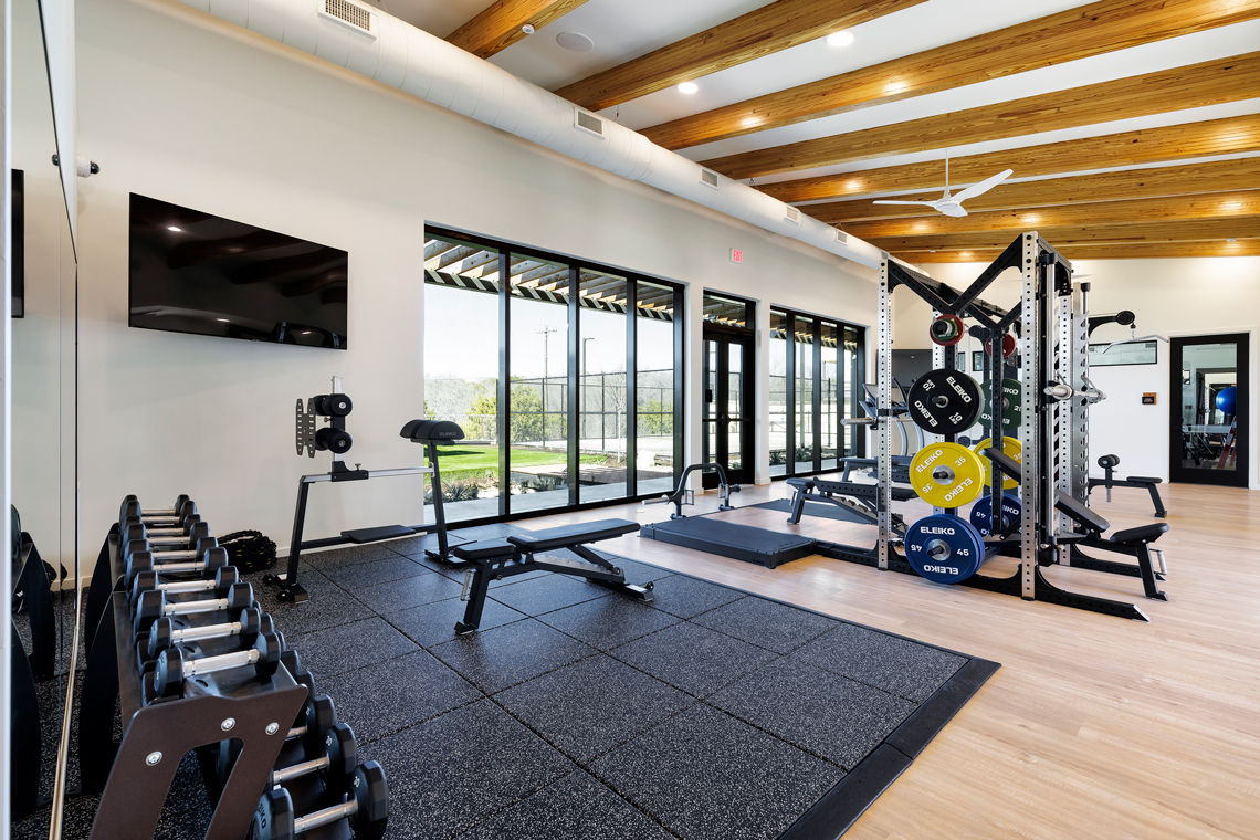 Gym at Cadena At The Falls (1 of 2)