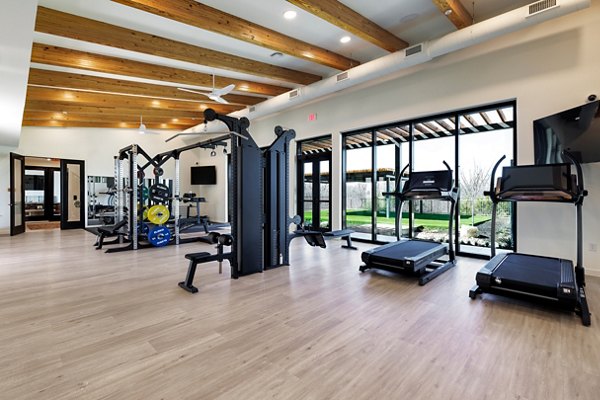 fitness center at Cadena at the Falls Apartments