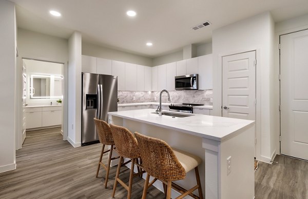 kitchen at Cadena at the Falls Apartments