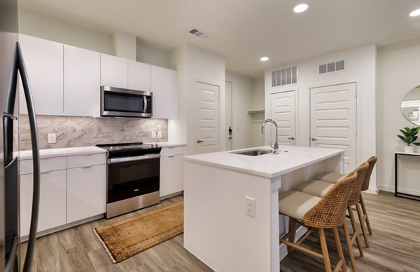 kitchen at Cadena at the Falls Apartments