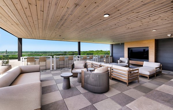 patio at Cadena at the Falls Apartments