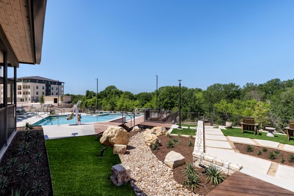 pool at Cadena at the Falls Apartments