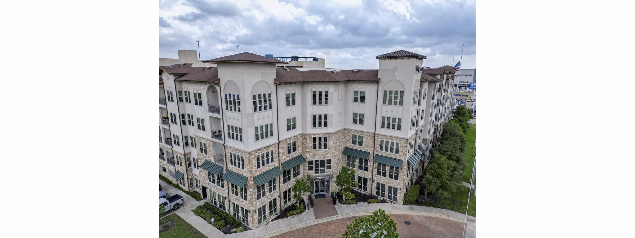 building at District at Memorial Apartments