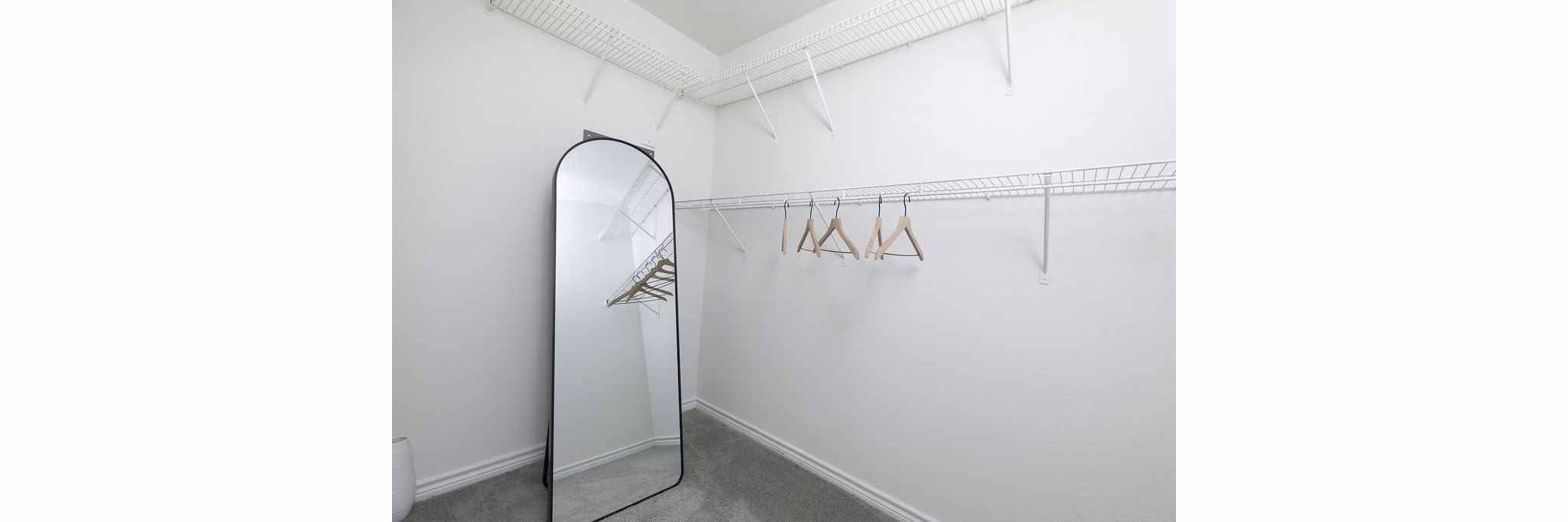 bedroom closet at Regency Park Apartments