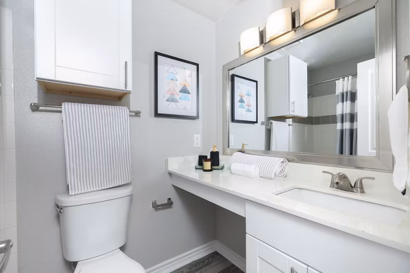 bathroom at Regency Park Apartments