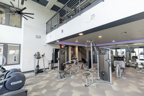 fitness center at Regency Park Apartments