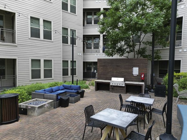 grill area at Regency Park Apartments