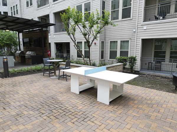 recreational area at Regency Park Apartments
