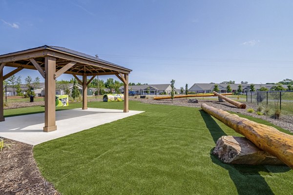 dog park at Yardly Monroe Apartments 