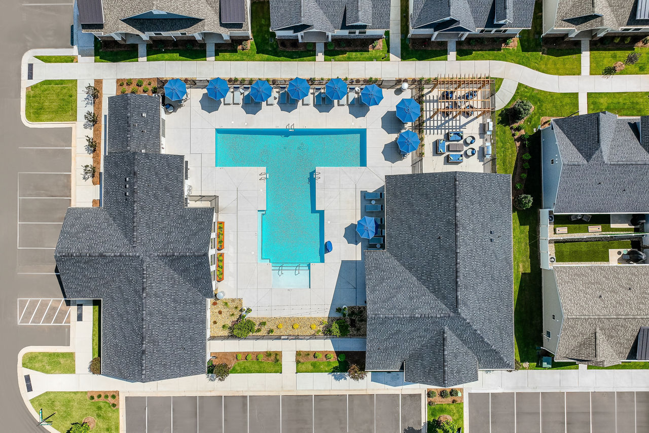 Pool at Cottages Of Monroe (4 of 4)