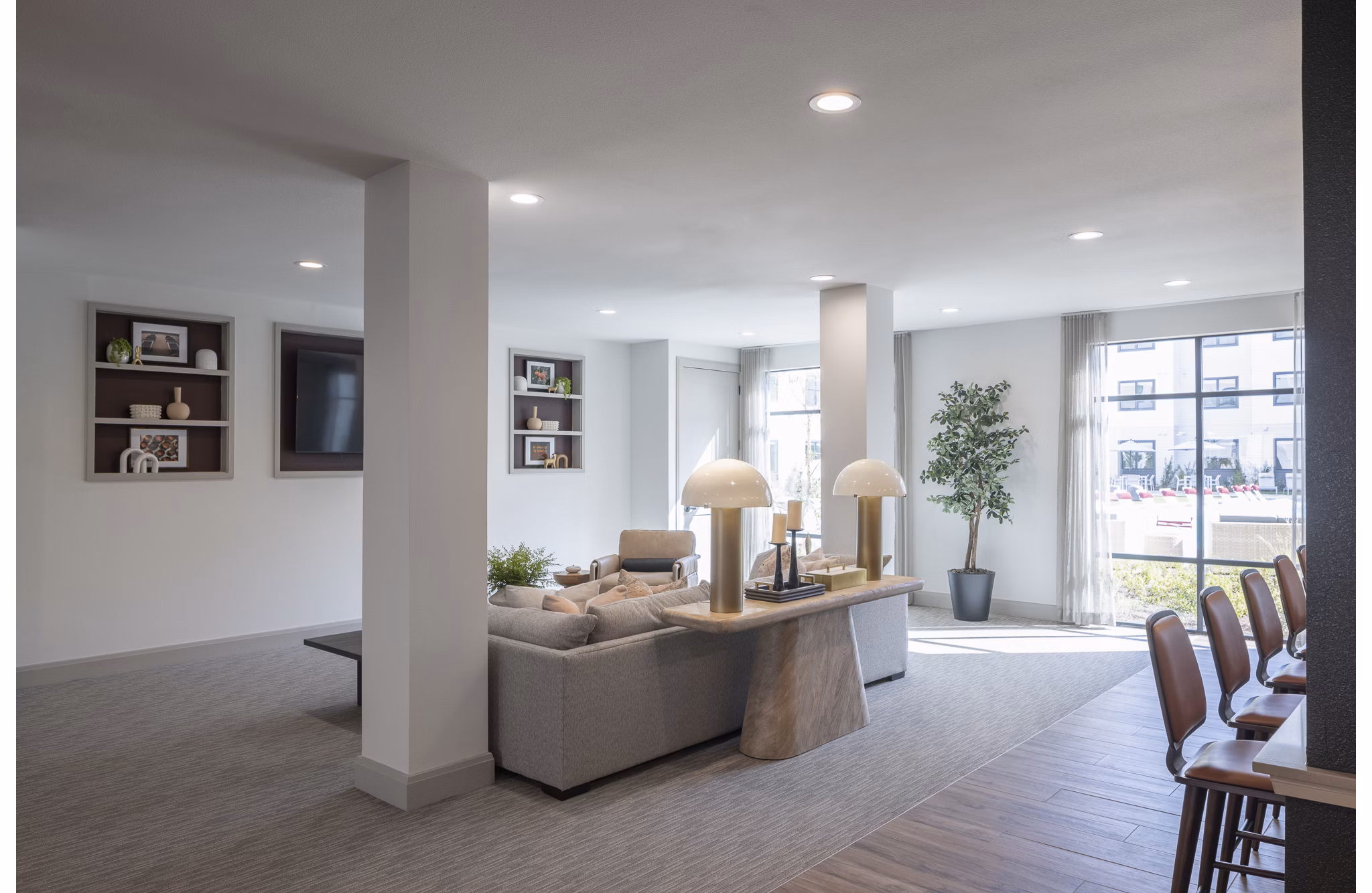 clubhouse at Broadstone Amelia Apartments 