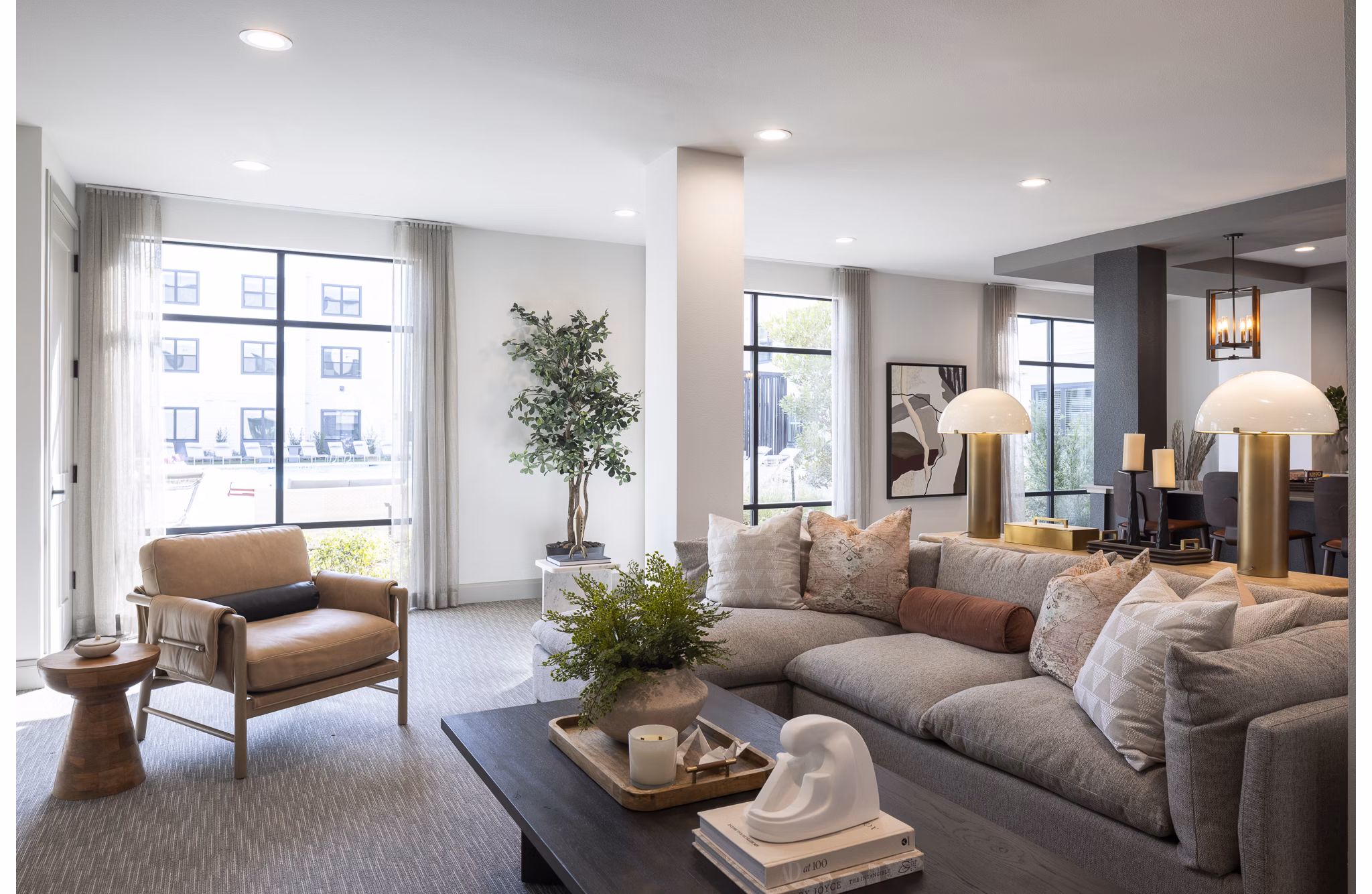 clubhouse at Broadstone Amelia Apartments 