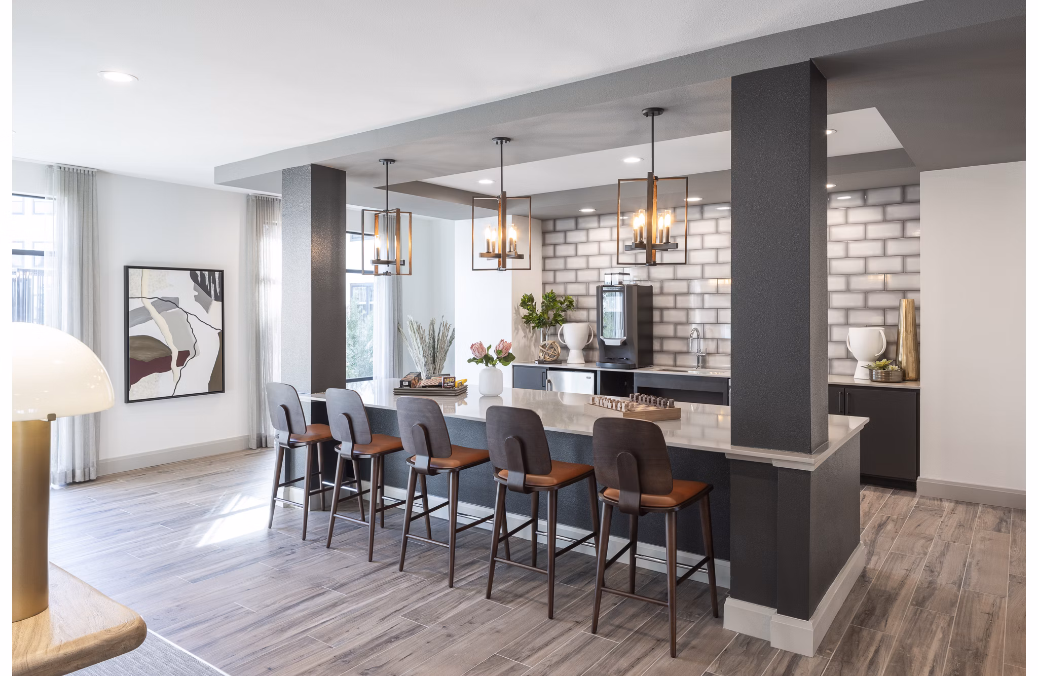 clubhouse at Broadstone Amelia Apartments 