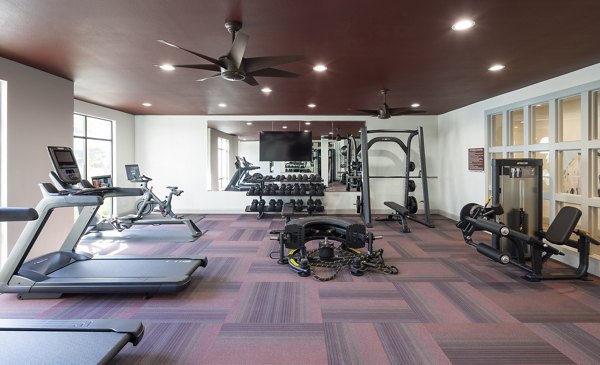 fitness center at Broadstone Amelia Apartments 
