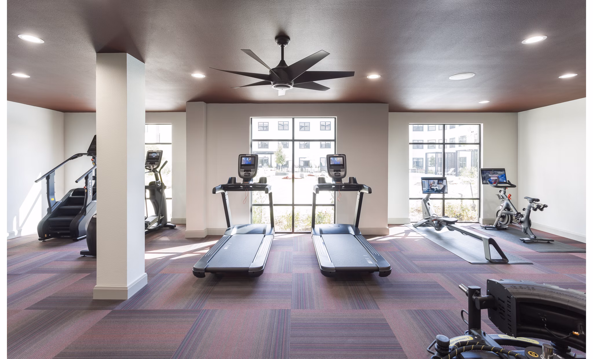 fitness center at Broadstone Amelia Apartments 