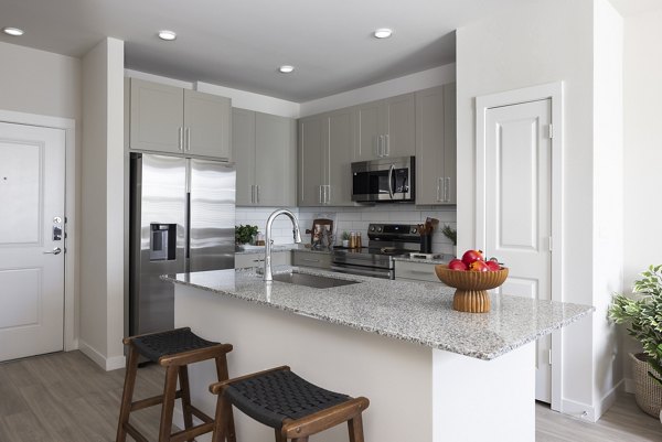 kitchen at Broadstone Amelia Apartments 