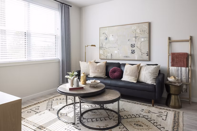 living room at Broadstone Amelia Apartments 