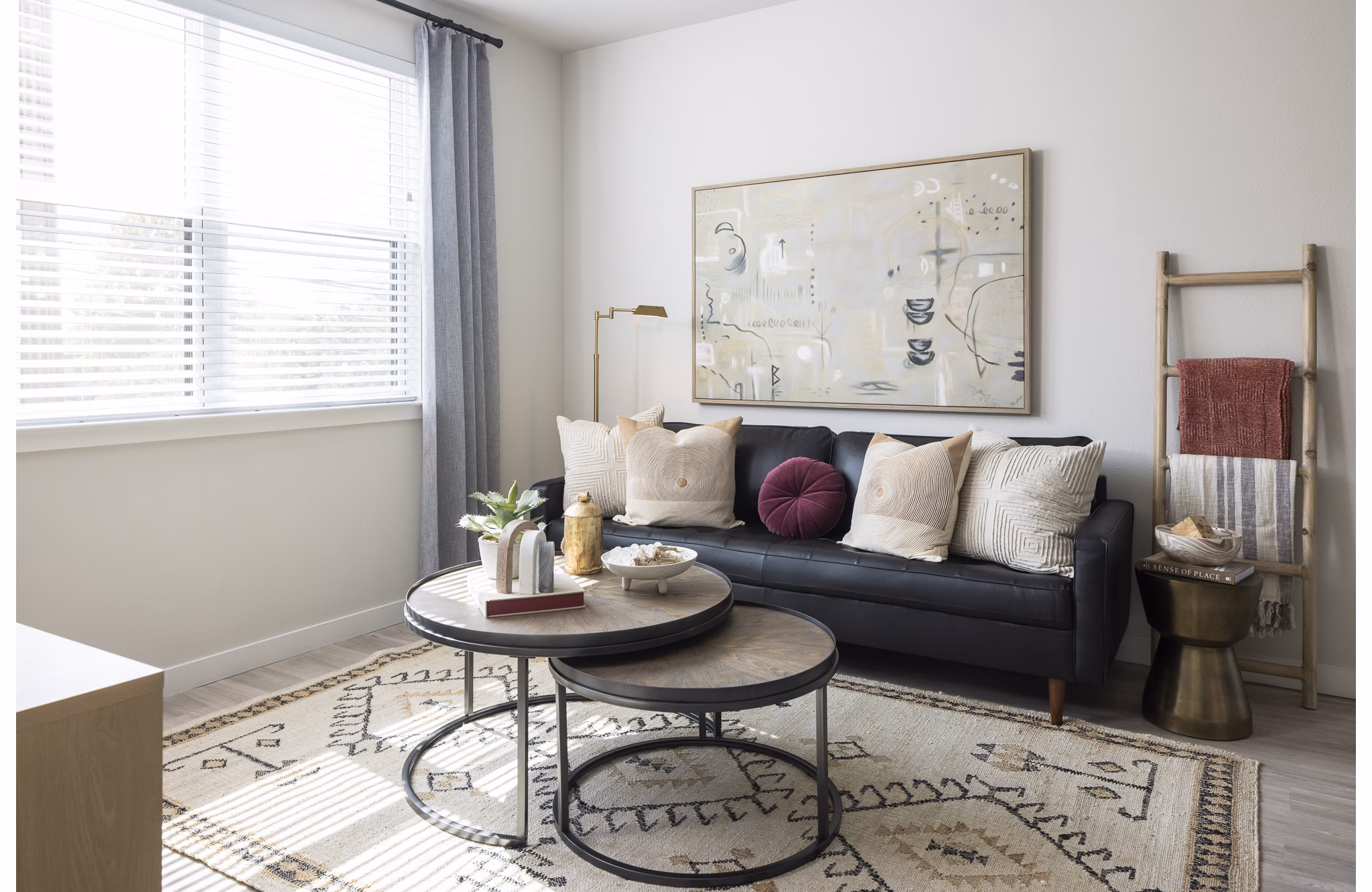 living room at Broadstone Amelia Apartments 