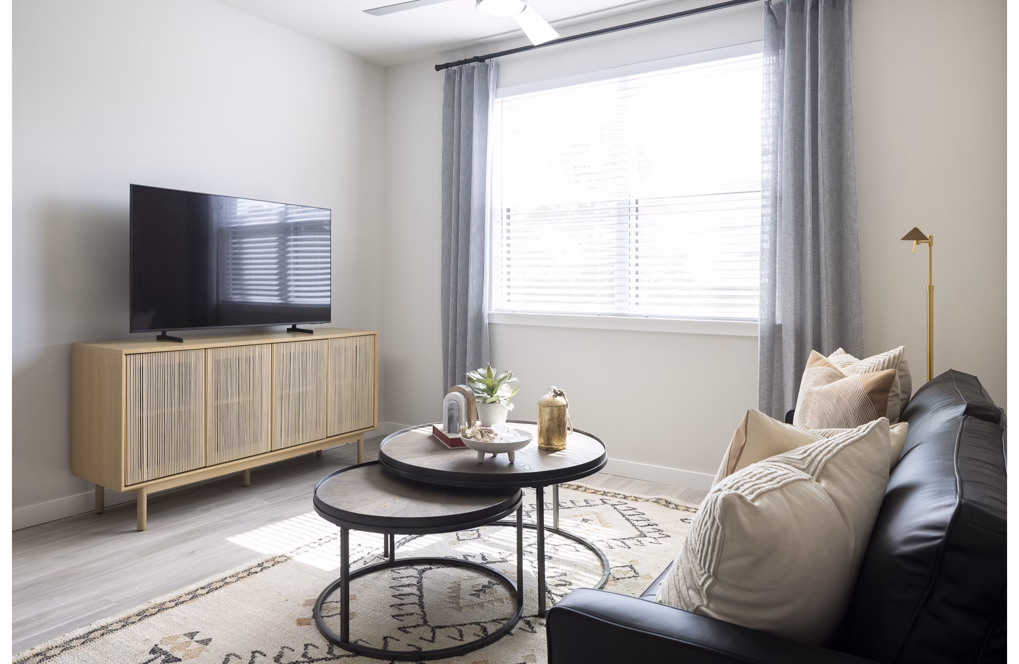 living room at Broadstone Amelia Apartments 