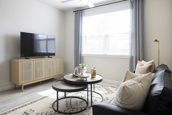 living room at Broadstone Amelia Apartments 