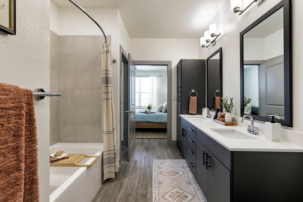 bathroom at Local Dripping Springs Apartments 