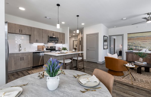 dining room at Local Dripping Springs Apartments 
