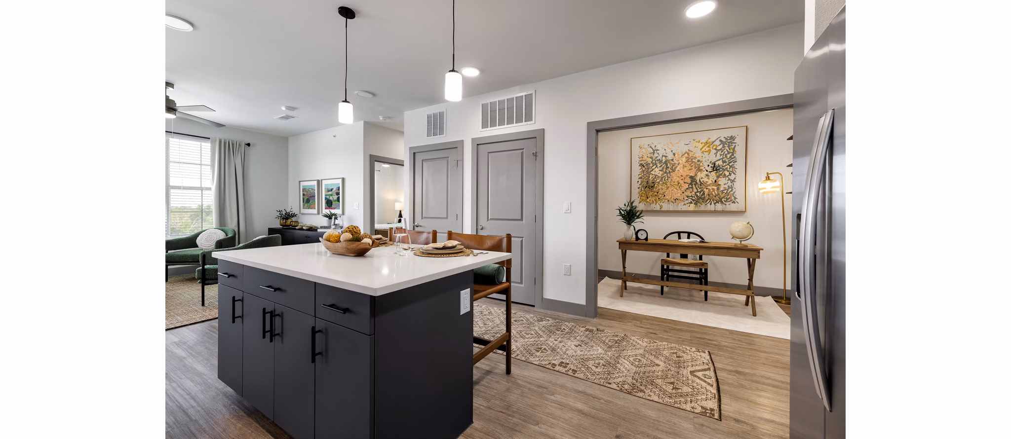 dining room at Local Dripping Springs Apartments 