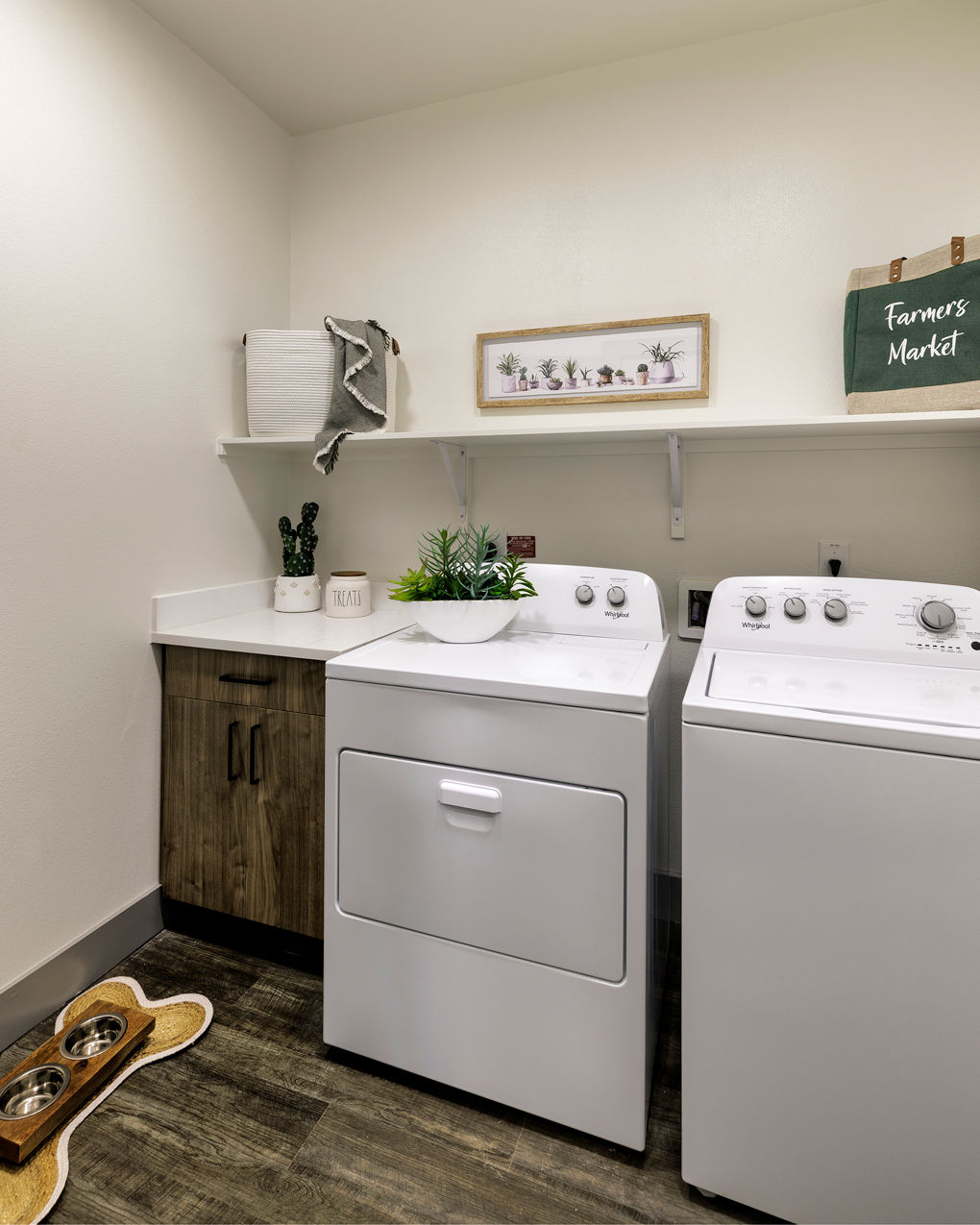 Laundry room at Local Dripping Springs