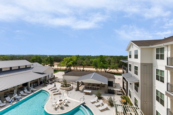 patio at Local Dripping Springs Apartments 