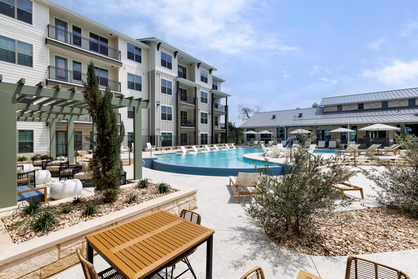 pool at Local Dripping Springs Apartments 