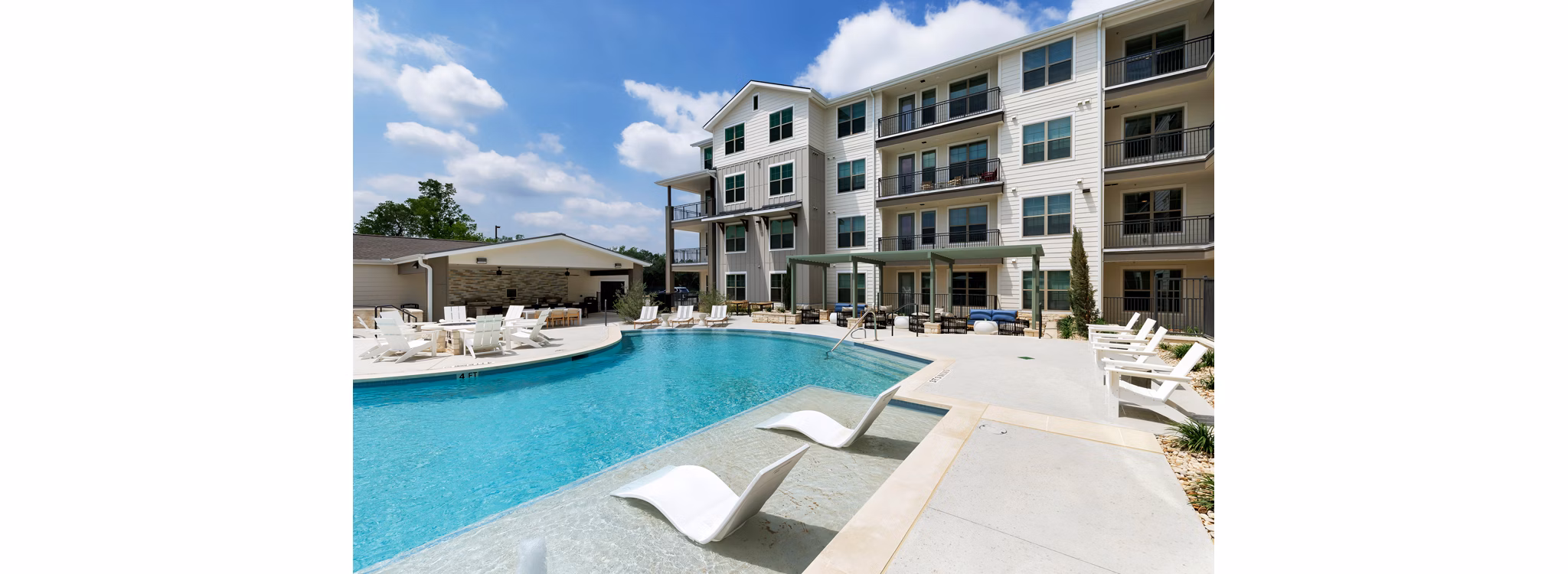 pool at Local Dripping Springs Apartments 