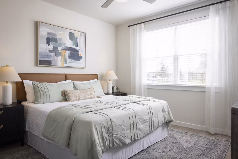 bedroom at Prose Evergreen Apartments