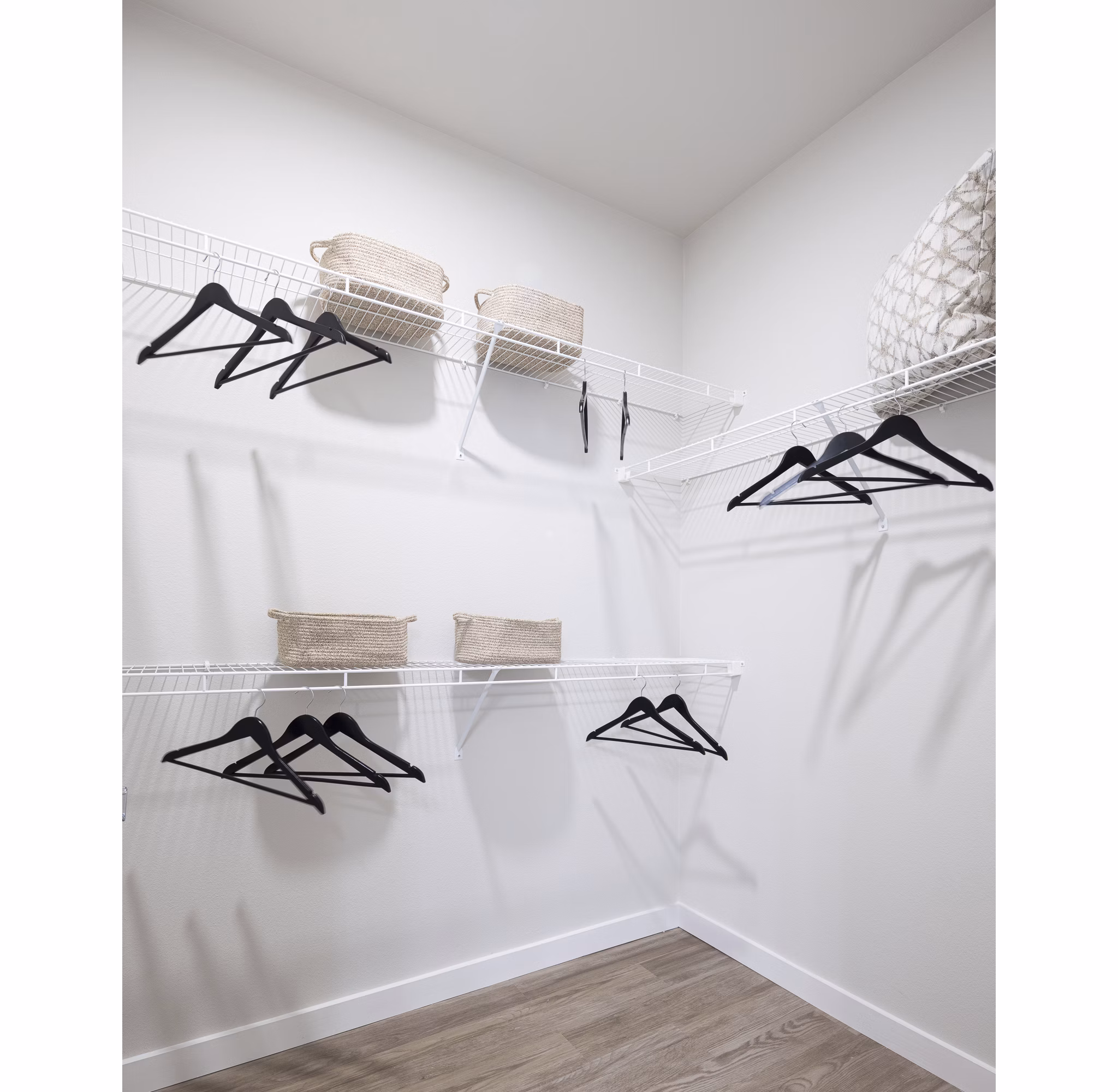 closet at Prose Evergreen Apartments