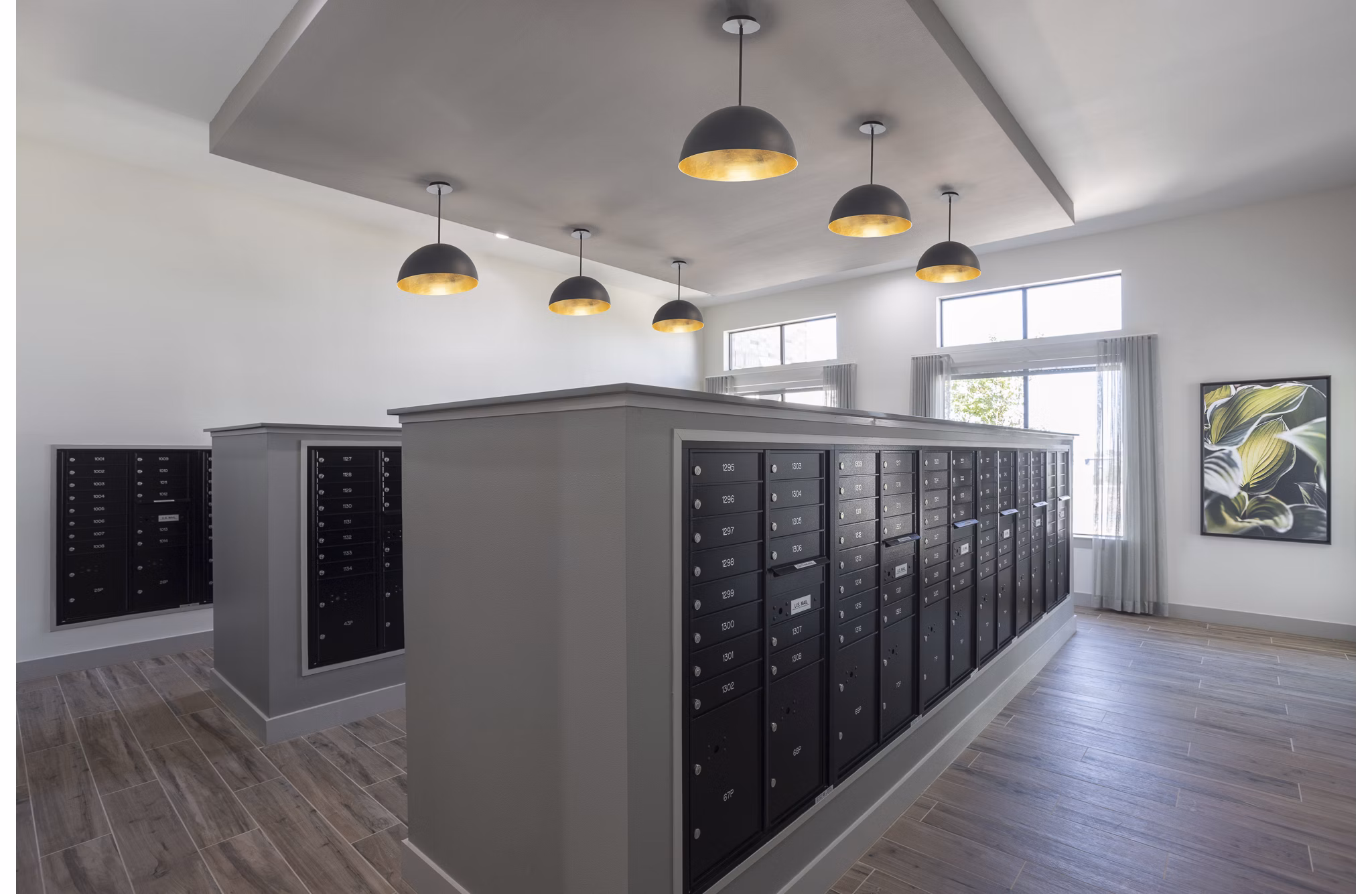 mailroom at Prose Evergreen Apartments