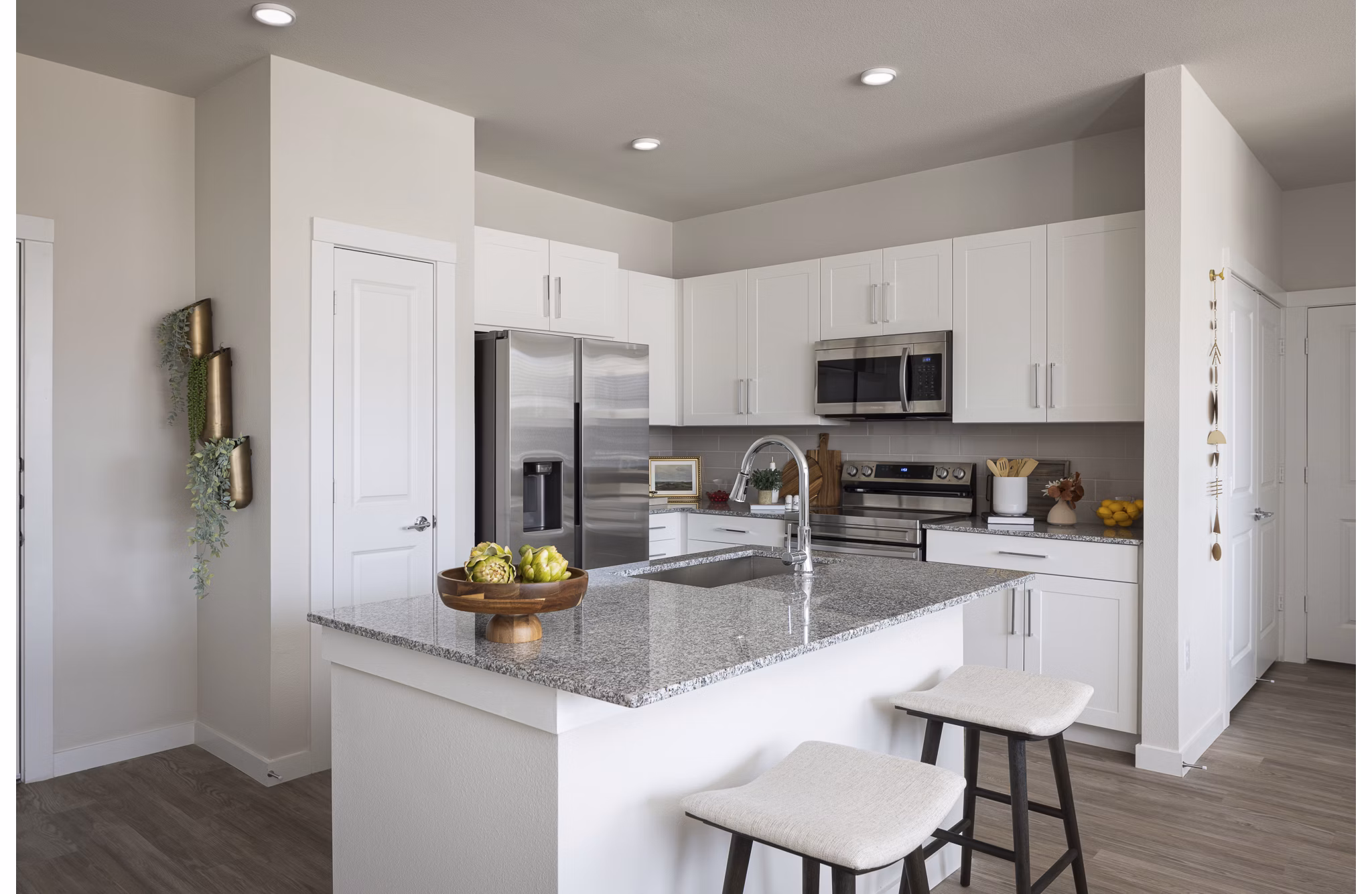kitchen at Prose Evergreen Apartments