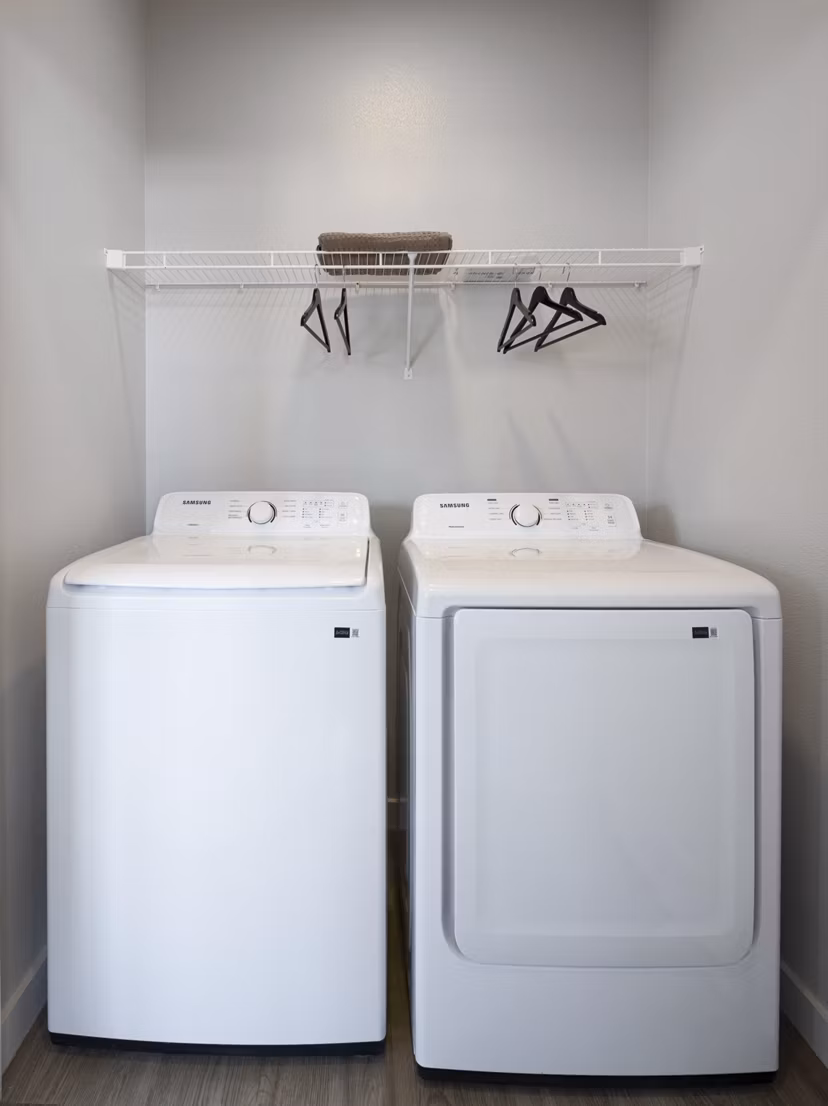 laundry room at Prose Evergreen Apartments