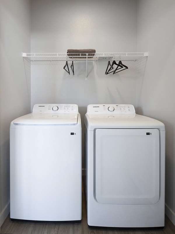 laundry room at Prose Evergreen Apartments