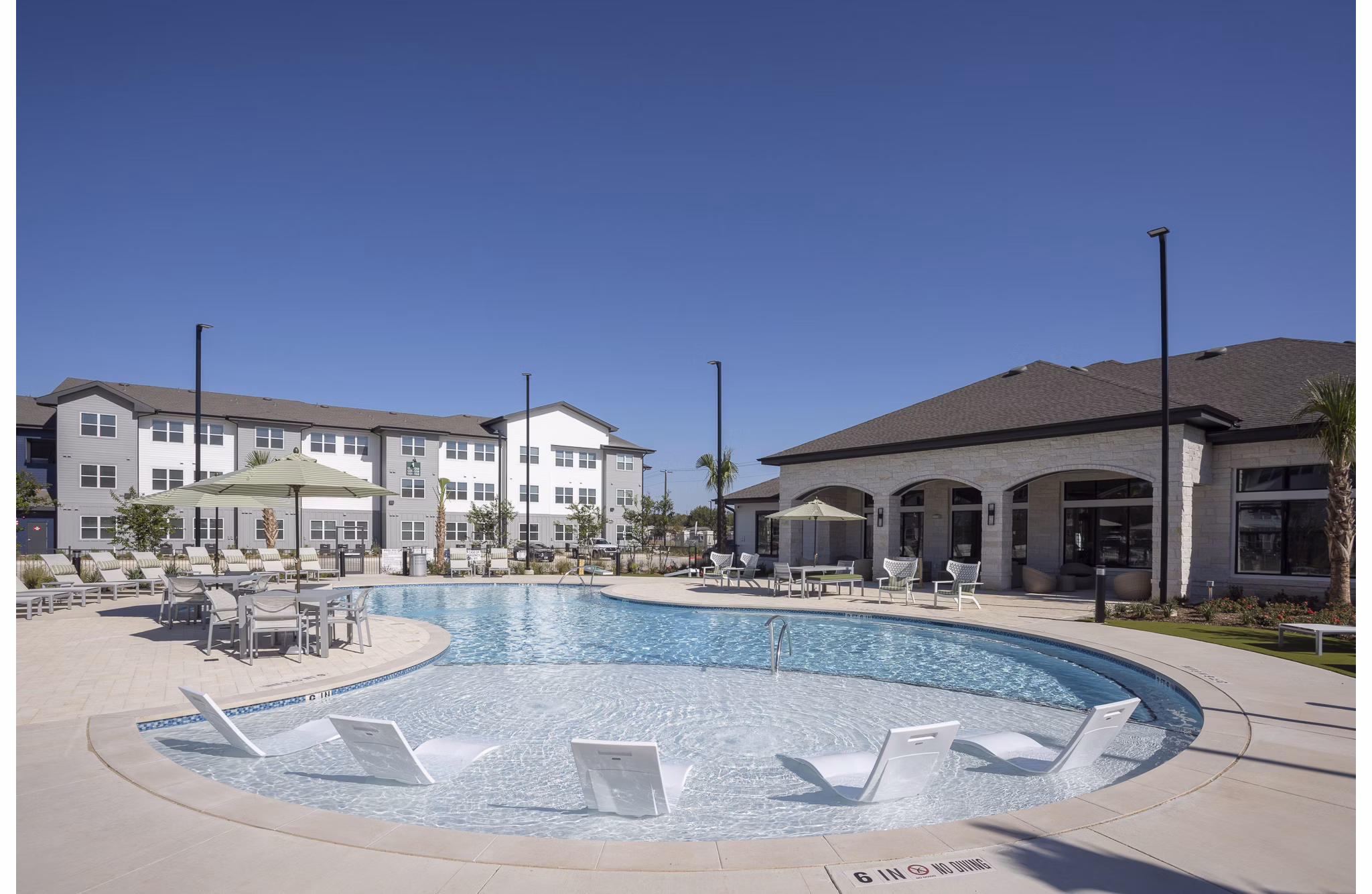 pool at Prose Evergreen Apartments