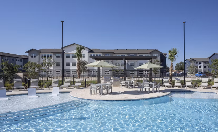 pool at Prose Evergreen Apartments