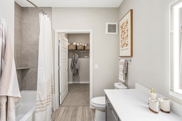 bathroom at Alta Uptown Apartments