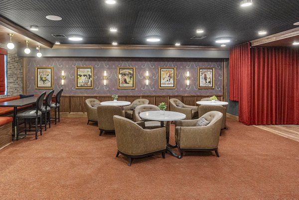 clubhouse theater at Alta Uptown Apartments