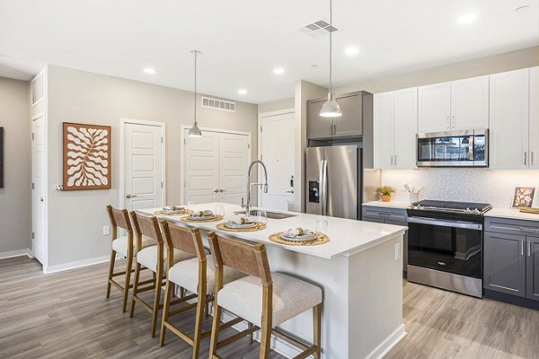 kitchen at Alta Uptown Apartments