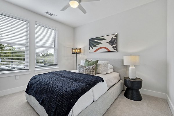 bedroom at Novel Independence Park Apartments