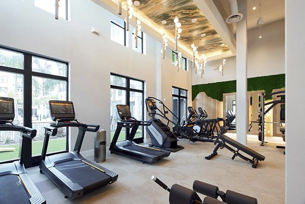 fitness center at Novel Independence Park Apartments