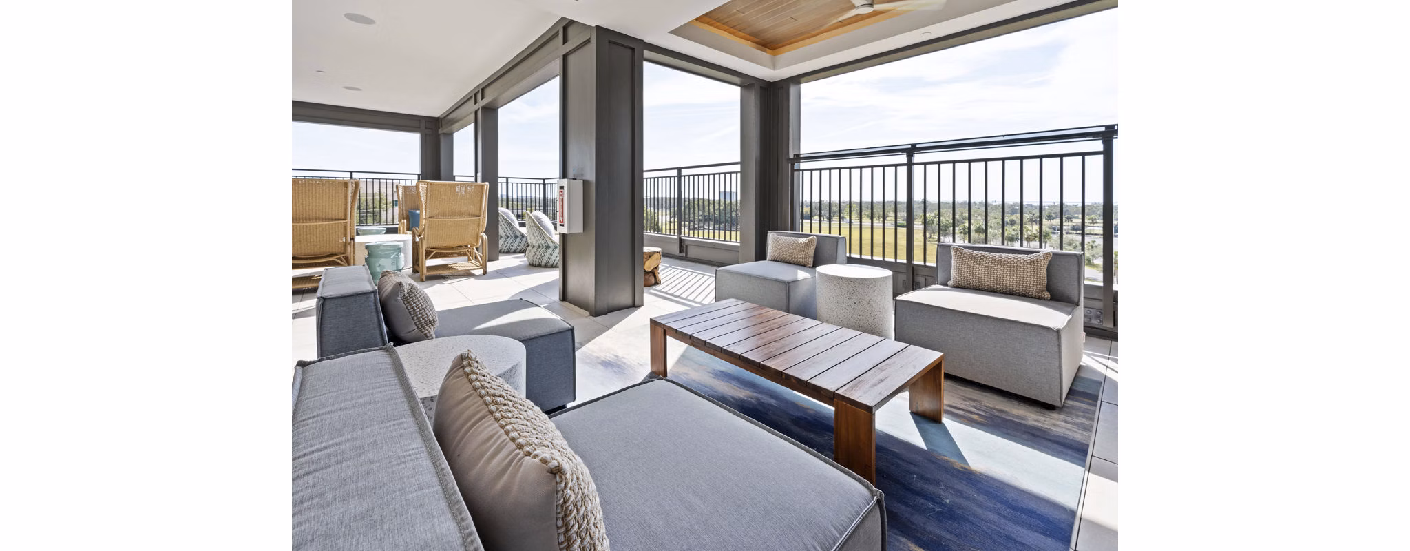 patio at Novel Independence Park Apartments