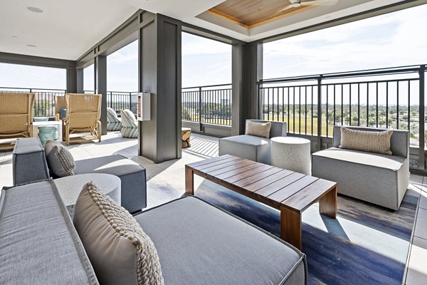 patio at Novel Independence Park Apartments