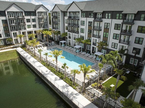 pool at Novel Independence Park Apartments